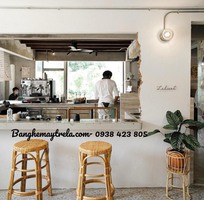 1 Ghế quầy bar cao mây tự nhiên 1 Ghế quầy bar cao mây tự nhiên