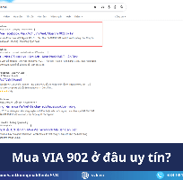 3 Mua VIA 902 giá tốt, bảng giá cập nhật mới nhất 2025