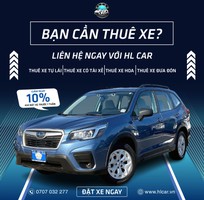 Cho thuê xe theo tháng uy tín