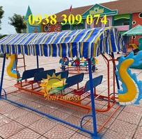 3 Xích đu thuyền rồng mầm non, xích đu sàn lắc, xích đu treo