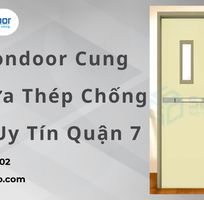1 Saigondoor Cung Cấp Cửa Thép Chống Cháy Uy Tín Quận 7