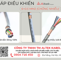 Cáp điều khiển có lưới chống nhiễu Altek Kabel 6x0.5mm2