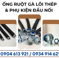Ống ruột gà lõi thép   phụ kiện đầu nối ống ruột gà và máng điện phi 1/2 inch Ống ruột gà lõi thép   phụ kiện đầu nối ống ruột gà và máng điện phi 1/2 inch