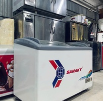 2 Thanh lý tủ đông nằm Sanaky 400 lít tình trạng 90