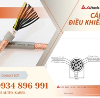 2 Cáp điều khiển, cáp tín hiệu 12 0.75mm2 có lưới chống nhiễu Altek Kabel