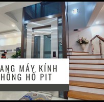 Thang máy kính không hố pit   Giải pháp sang trọng, linh hoạt cho công trình hạn chế diện tích
