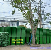 3 Thùng rác nhựa công cộng màu sắc đa dạng, phù hợp mọi khu vực