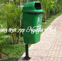 1 Thùng rác treo chân sắt compostie giá rẻ tại Phước Đạt