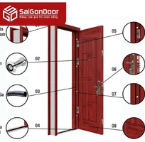 Cửa thép vân gỗ - tuổi thọ lâu dài, sử dụng bền bỉ giúp tối ưu chi phí đầu tư