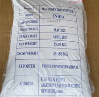 MALTODEXTRIN POWDER - Hàm lượng 99, nhập khẩu Ấn Độ