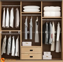 Tủ Quần Áo Cửa Lùa Gỗ MDF Tone Màu Trang Nhã Tinh Tế