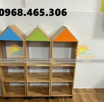 3 Kệ số mầm non, kệ 3 tầng mầm non, kệ nhà trẻ