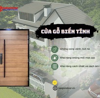 1 Cửa Gỗ Biến Tính   Giải Pháp Hiện Đại Cho Không Gian Sống Bền Đẹp