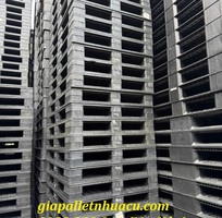 2  Thanh lý Cực Sốc  Pallet nhựa 1100x1100x150mm Hai Mặt Kín - Chất Lượng Cao, Giá Cực Rẻ  