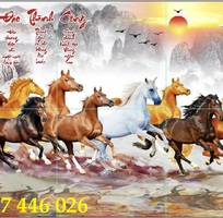 7 Gạch tranh ốp tường mã đáo thành công HP9722