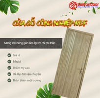 1 Cửa Gỗ Công Nghiệp   Đẹp Bền ,Giá Hợp Lý