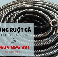 Ống Ruột Gà Lõi Thép Bọc Nhựa PVC Phi 13   Phi 114   Phụ Kiện Đầu Nối   Giá Tốt