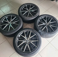 1 Thanh lý bộ mâm lốp xe Toyota Camry đời 2022 kích thước 18 inch