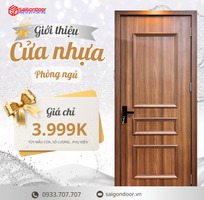 Giới thiệu các mẫu cửa nhựa phòng ngủ bán chạy tại SaiGonDoor