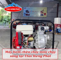 Đôi nét về dòng máy bơm chữa cháy mini chạy xăng