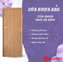1 Cửa Nhựa ABS   Nhẹ Ví, Đẹp Nhà