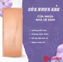 2 Cửa Nhựa ABS   Nhẹ Ví, Đẹp Nhà