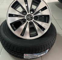 Thanh lý bộ mâm lốp cho xe Toyota Innova kích thước 14 inch