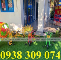 4 Xe đạp 3 bánh đơn mầm non, Xe đạp 3 bánh đôi mầm non