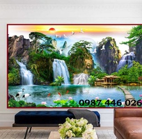 4 Gạch tranh 3d phong cảnh thiên nhiên tuyệt đẹp HP2443