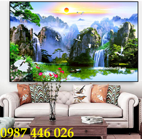 2 Gạch tranh 3d phong cảnh thiên nhiên tuyệt đẹp HP2443