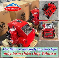 Vì sao nên mua máy bơm chữa cháy xăng Tohatsu
