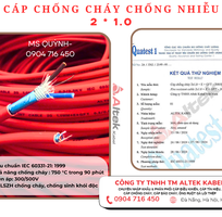 Cáp chống cháy chống nhiễu 2x1.0 Altek Kabel IEC 60331-21: 1999