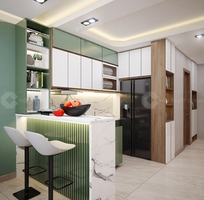 2 Tủ Bếp Gỗ Công Nghiệp MDF Phủ Melamine Bền Đẹp