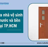 1 Cửa nhựa nhà vệ sinh chống nước và bền đẹp tại TP.HCM