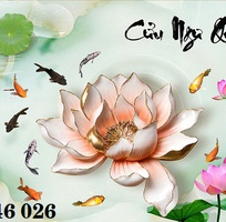 7 Gạch tranh 3d hoa sen HP9723