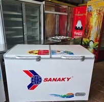Tủ đông hiệu sanaky vh 5699hy3 dung tích 560 lít mới 90