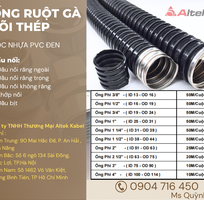 Ống ruột gà lõi thép, ống kẽm, ống sun sắt, ống luồn dây điện