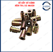 8 Kadiso  Ốc Cấy Có Vành M6x20 360c/1kg Chất Liệu Hợp Kim Kẽm Bền Bỉ Giữ Vị Trí Khi Lắp Đặt Dễ Lắp Đặ