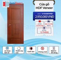 Cửa gỗ HDF veneer