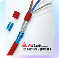 3 Cáp chống cháy chống nhiễu Altek Kabel 2x0.75mm    Đảm bảo an toàn   ổn định tín hiệu