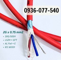 2 Cáp chống cháy chống nhiễu Altek Kabel 2x0.75mm    Đảm bảo an toàn   ổn định tín hiệu