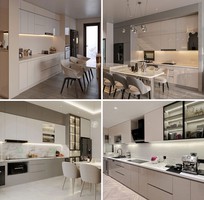 2 Thiết Kế Tủ Bếp Hiện Đại Chung Cư   Đẹp   Tiện Nghi   Tiết Kiệm Không Gian