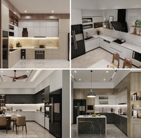 3 Thiết Kế Tủ Bếp Hiện Đại Chung Cư   Đẹp   Tiện Nghi   Tiết Kiệm Không Gian