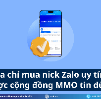 1 Địa chỉ mua nick Zalo có sẵn OTP, hạn chế rủi ro checkpoint
