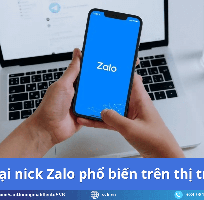 Địa chỉ mua nick Zalo có sẵn OTP, hạn chế rủi ro checkpoint