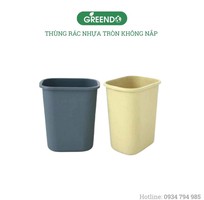 Thùng Rác Nhựa Tròn Không Nắp Từ Greendo Tiện Lợi, Bền Bỉ Và Kinh Tế Cho Mọi Không Gian