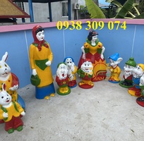 Tượng cổ tích bạch tuyết, tượng cô tấm, tượng con hươu