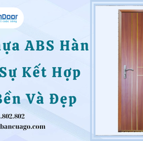 1 Cửa Nhựa ABS Hàn Quốc Sự Kết Hợp Của Bền Và Đẹp