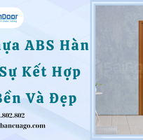 4 Cửa Nhựa ABS Hàn Quốc Sự Kết Hợp Của Bền Và Đẹp