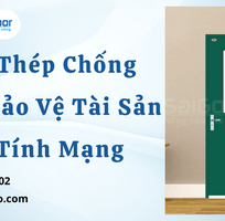 Cửa Thép Chống Cháy Bảo Vệ Tài Sản Và Tính Mạng